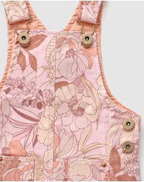 WITH LOVE FOR KIDS - Hazel Denim Pinafore Dress - Babies - Kids