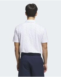 adidas Performance - ULTIMATE365+ CLIMACOOL BUTTERSPUN BREAK OUT PRINT POLO SHIRT Mens