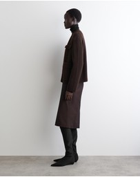 COS - Ribbed Merino Wool Utility Cardigan