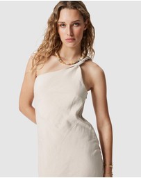 & Other Stories - One-Shoulder Midi Dress