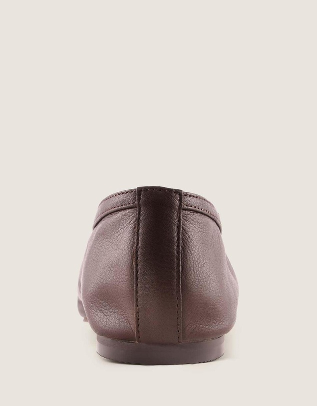 Shelly Shen - Salem Ballet Flats Brown Leather