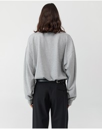 St. Agni - Drawstring Long Sleeve Top
