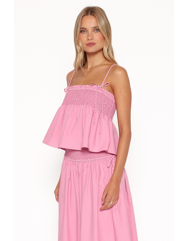 Petal & Pup - Mireille Baby Doll Top - Pink