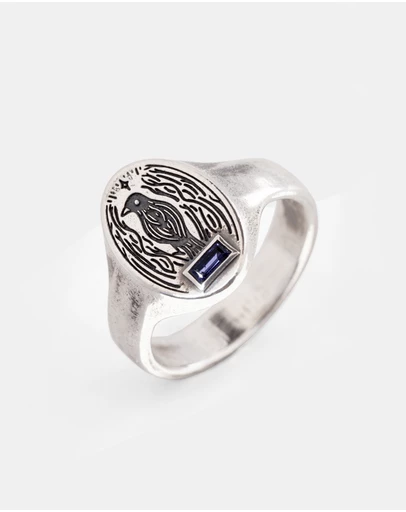 SUE THE BOY - Satin Bowerbird Signet Ring
