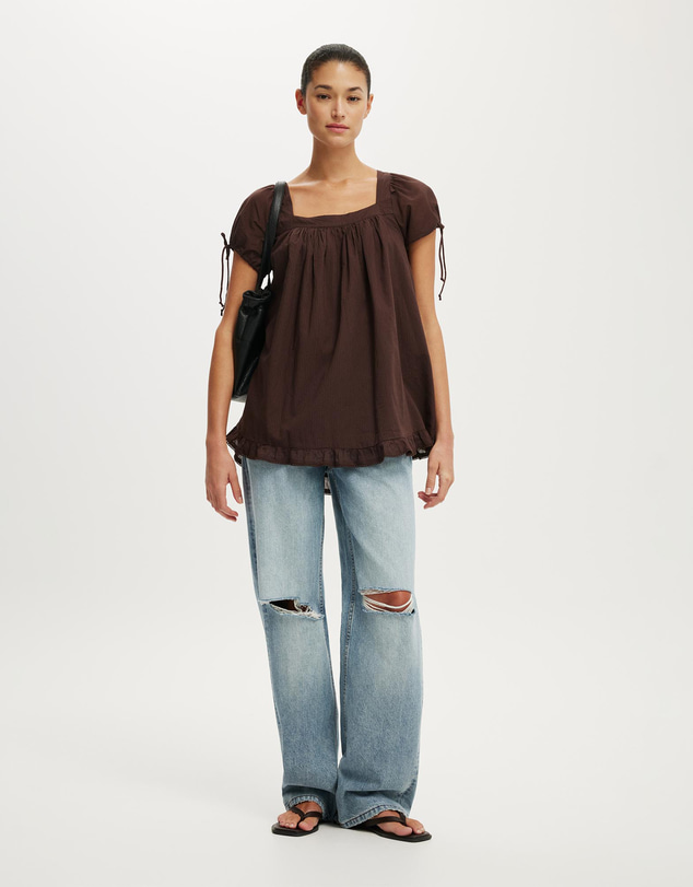 Cotton On - Eliza Babydoll Tunic Top