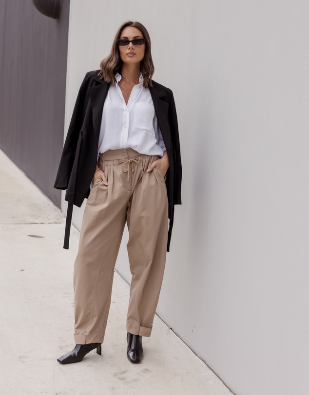 ALEXANDRA - Vale Pants Beige