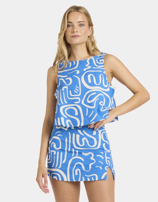 Billabong - Womens Wave Washed Midi Skirt