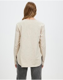 White By FTL - Leo Long Sleeve Tee