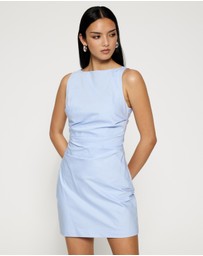 Lover - Amala Tuck Detail Mini Dress