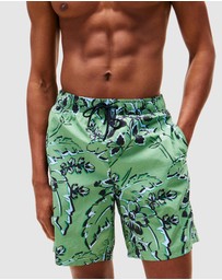 Tommy Hilfiger - Long Drawstring Swim Shorts