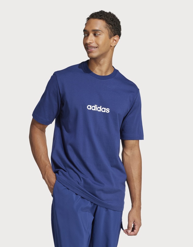 adidas Sportswear - Essentials Linear Single Jersey Tee Mens