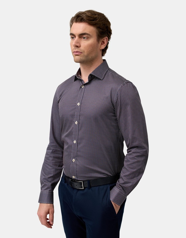 Brooksfield - Premium Print Shirt