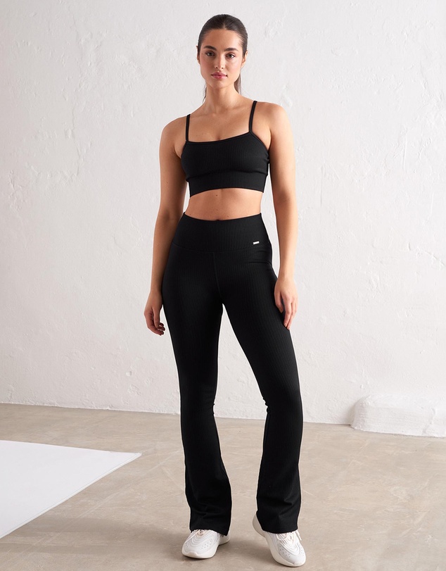 Aim'n - Ribbed Seamless Flare Tights