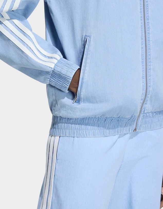 adidas Originals - ADIDAS ORIGINALS SUMMER GLOW LIGHT DENIM FIREBIRD TRACK TOP Womens