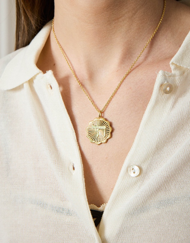 Bianc - Chai Disk Necklace