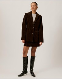 Tussah - Elsie Suede Mini Skirt