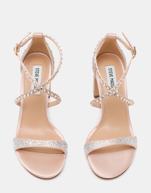 Steve Madden - Wanda-Rhs Champagne Heels