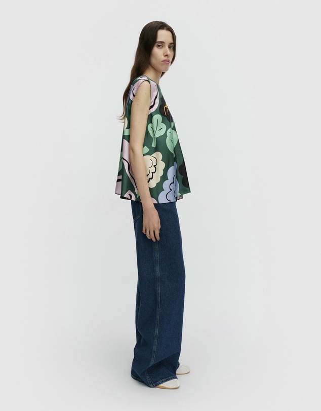 Marimekko - Katoava Kukasta Kukkaan Top