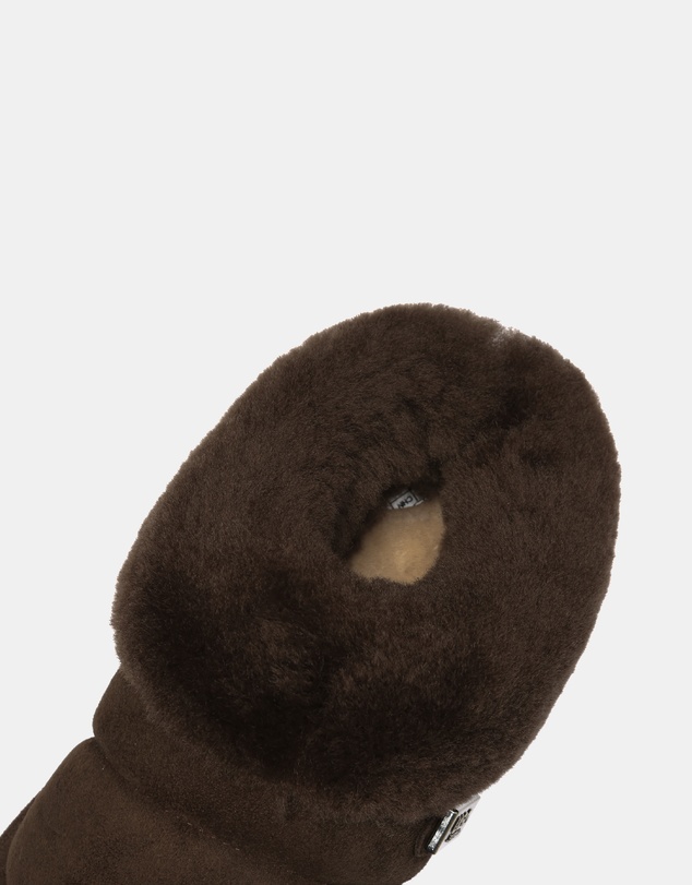 EVERAU - EverAU Ugg Ulrika Platform Sheepskin Upper House Shoes