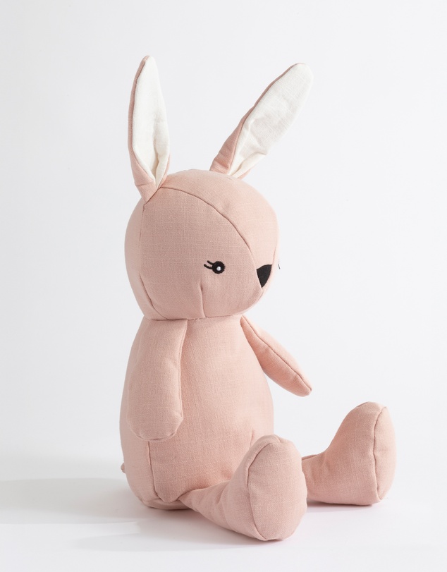Living Textiles - Large Linen Animal - Betty the Bunny