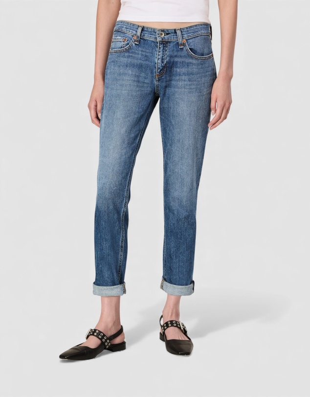 rag & bone - Dre Low-Rise Slim Boyfriend Jeans