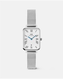 Daniel Wellington - Quadro Roman Numerals Date Sterling S