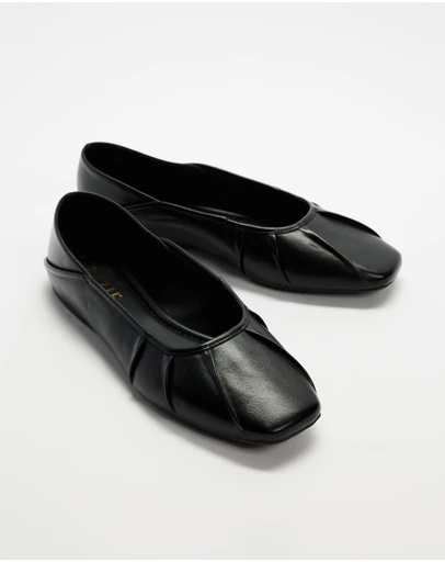 Dazie - May Gathered Ballet Flats
