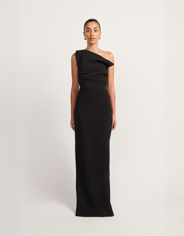TOJHA - TACOMA MAXI DRESS - BLACK
