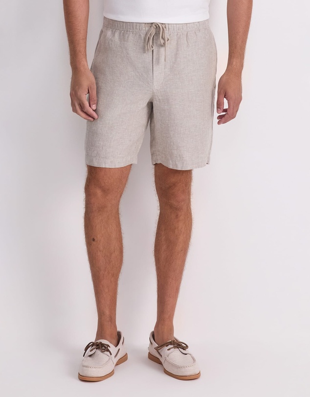 Sportscraft - Caffery Yarn Dyed Linen Short