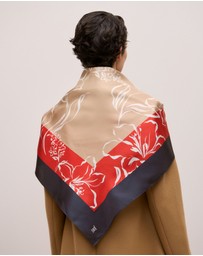 Trenery - Iluna Silk Scarf in Marshmallow