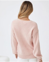 Esther & Co - Harvie Knit - Pink