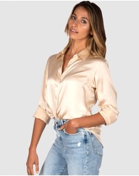 CAMIXA - Satin Silk Shirt