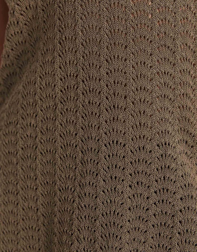 SABA - Prue Cotton Crochet Tank