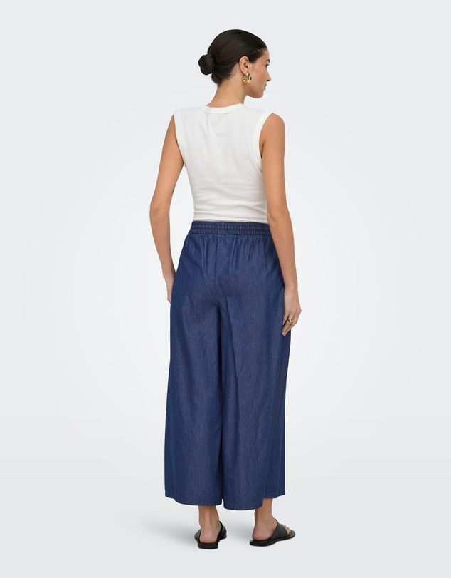 ONLY - Bea High Waist Wide Palazzo Jeans