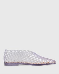 Betts - Greece Jelly Mesh Ballet Flats