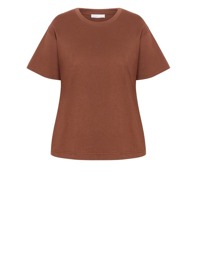 City Chic - Oversized Crew Neck Tee