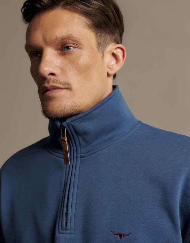 R.M.Williams - Mulyungarie Quarter Zip Sweatshirt