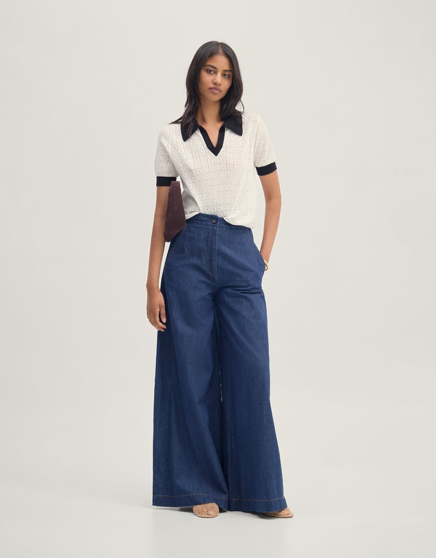 Oxford - Aimee Pointelle Polo