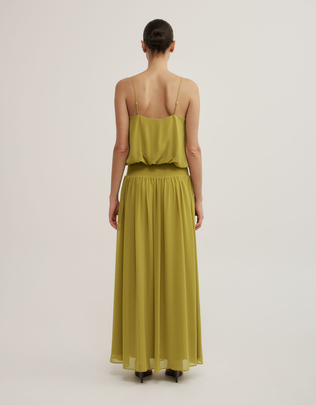 Witchery - Blouson Drape Maxi Dress