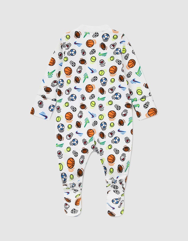 Nike - Sportball Allover Print Coveralls - Babies
