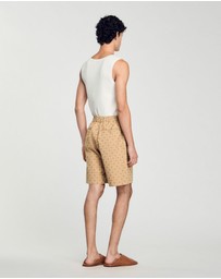 Sandro - Cross Cotton Shorts