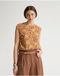 Oxford - Kiralee Printed Top