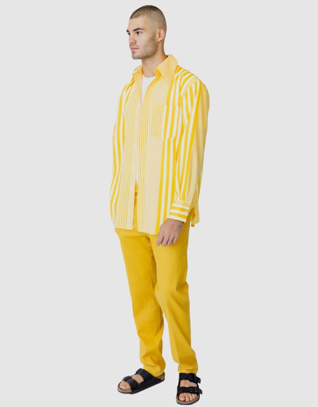 Justin Cassin - Pedro Striped Casual Shirt