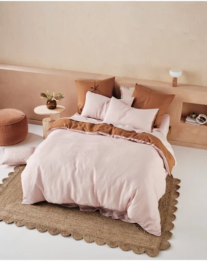 Linen House - Nimes Duet Pure Linen Quilt Cover Set