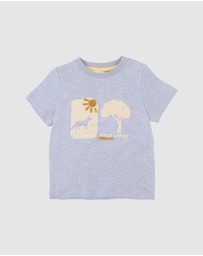 Fox & Finch - Wildlings Born to Be Wild Tee - Babies-Kids