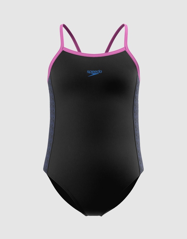 Speedo - Hyperboom Thinstrap Muscleback One Piece - Kids-Teens