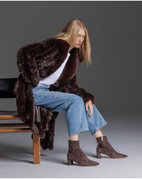 Edward Meller - ZADINE55 Block Heel Sock Boot