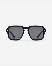 Hawkers Co - HAWKERS - Polarized Black Dark LASH Sunglasses for Men and Women UV400