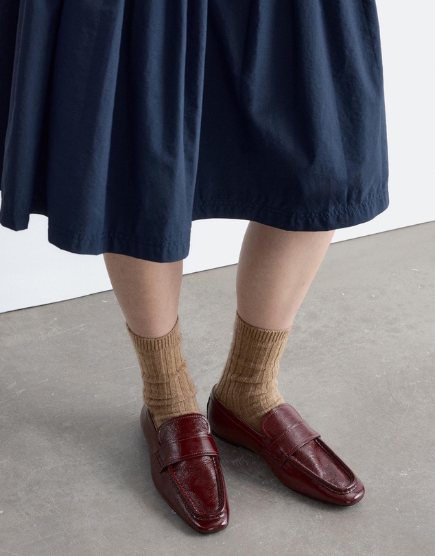 & Other Stories - Square-Toe Leather Loafers