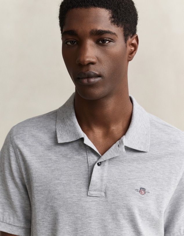 Gant - Regular Fit Shield Piqué Polo Shirt